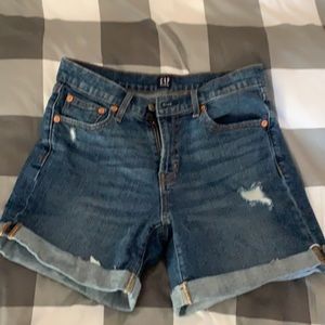 Gap jean shorts